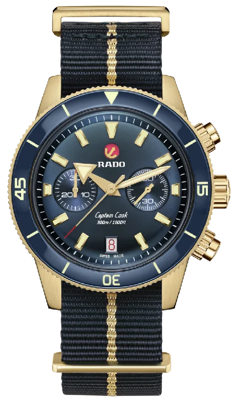 Rado  Captain Cook Men Automatic Bronze Chronograph Watch R32146208