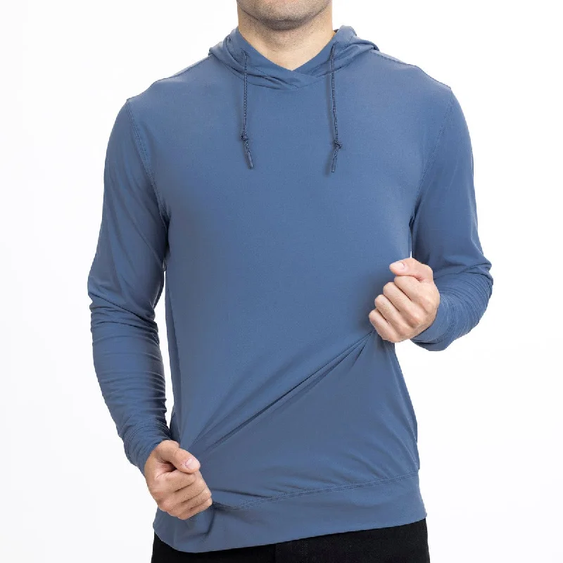 men clothing summer shorts-Aqua Crush – Performance Hoodie