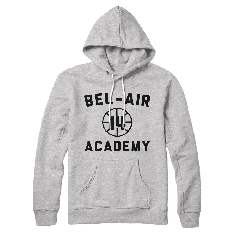 men clothing short sleeve t-shirt-Bel-Air Academy Basketball Hoodie