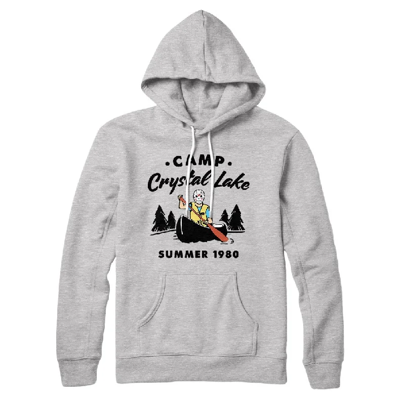 men clothing athletic shorts-Camp Crystal Lake Hoodie