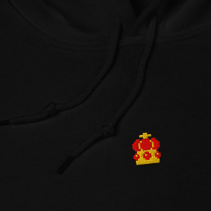 men clothing summer jacket-Crown® Embroidered Hoodie (super limited)