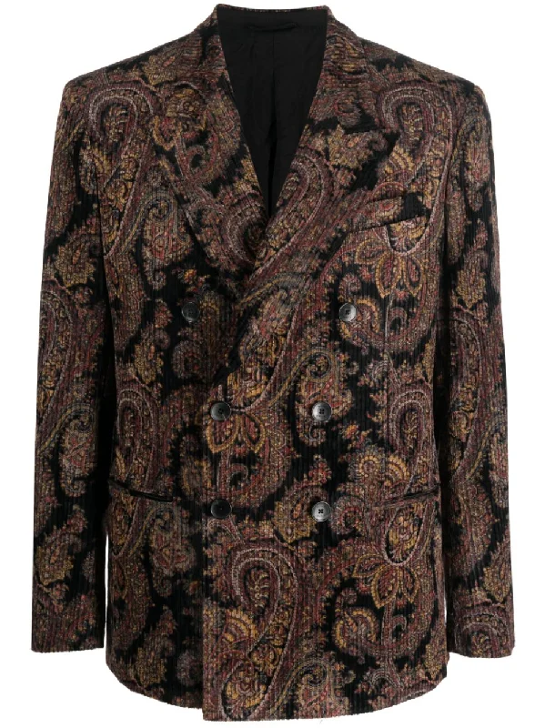 men clothing summer shirt-Etro Men's Jackets