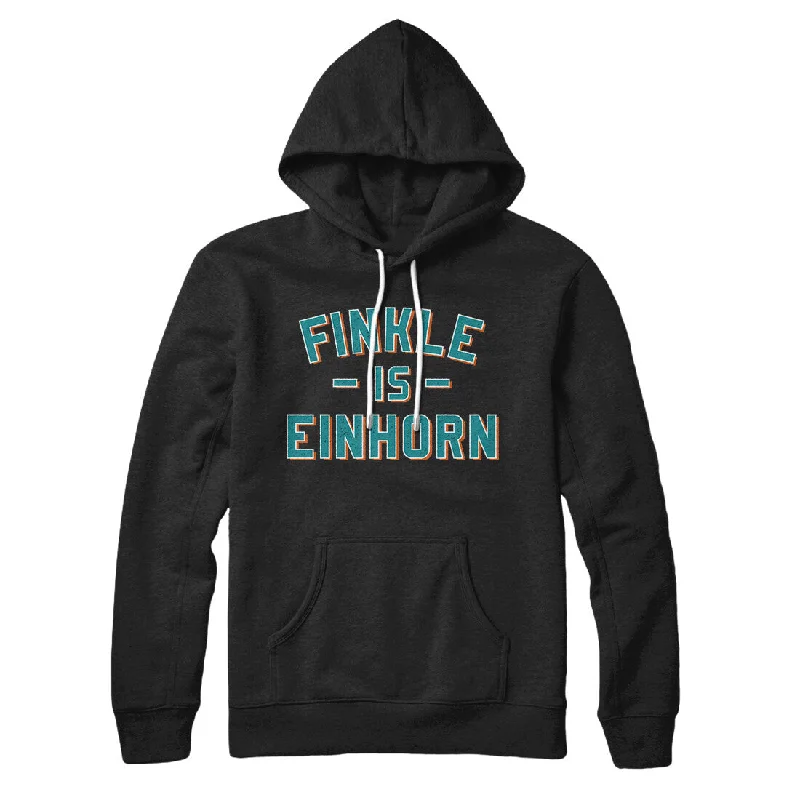 men clothing sweater vest-Finkle Is Einhorn Hoodie