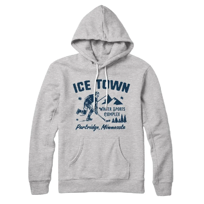 men clothing denim jacket-Ice Town Sports Complex Hoodie