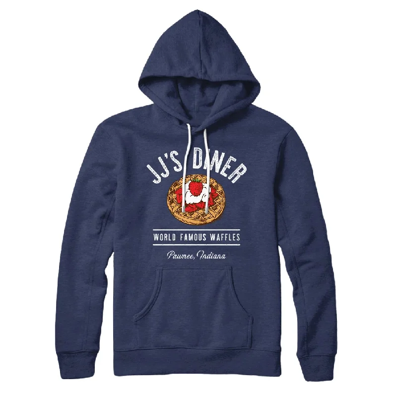 men clothing pullover hoodie-JJ's Diner Hoodie