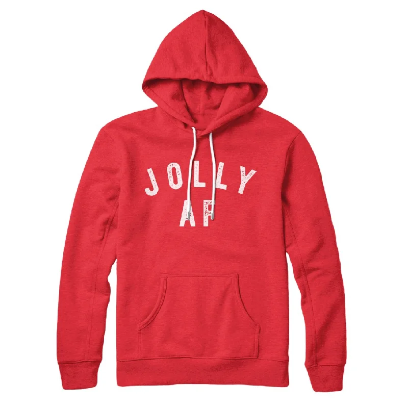 men clothing fleece-lined pants-Jolly AF Hoodie