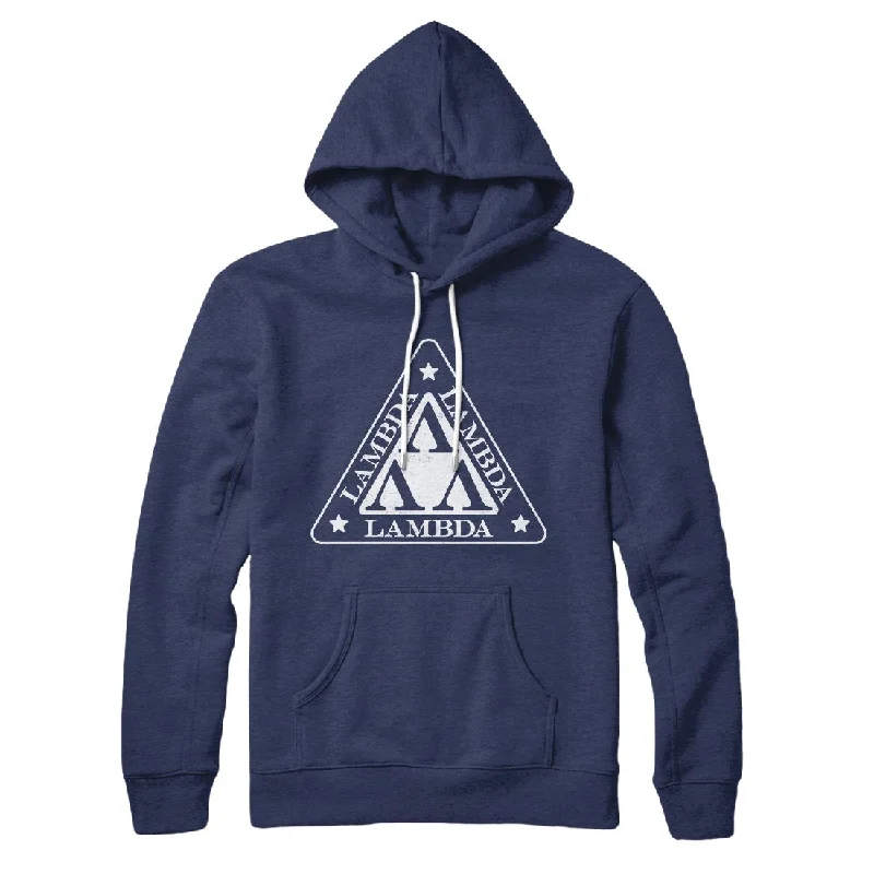 men clothing short pants-Lambda Lambda Lambda Hoodie