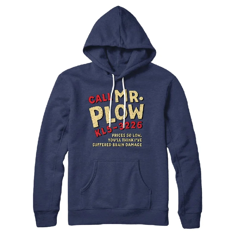 men clothing casual jacket-Mr. Plow Hoodie