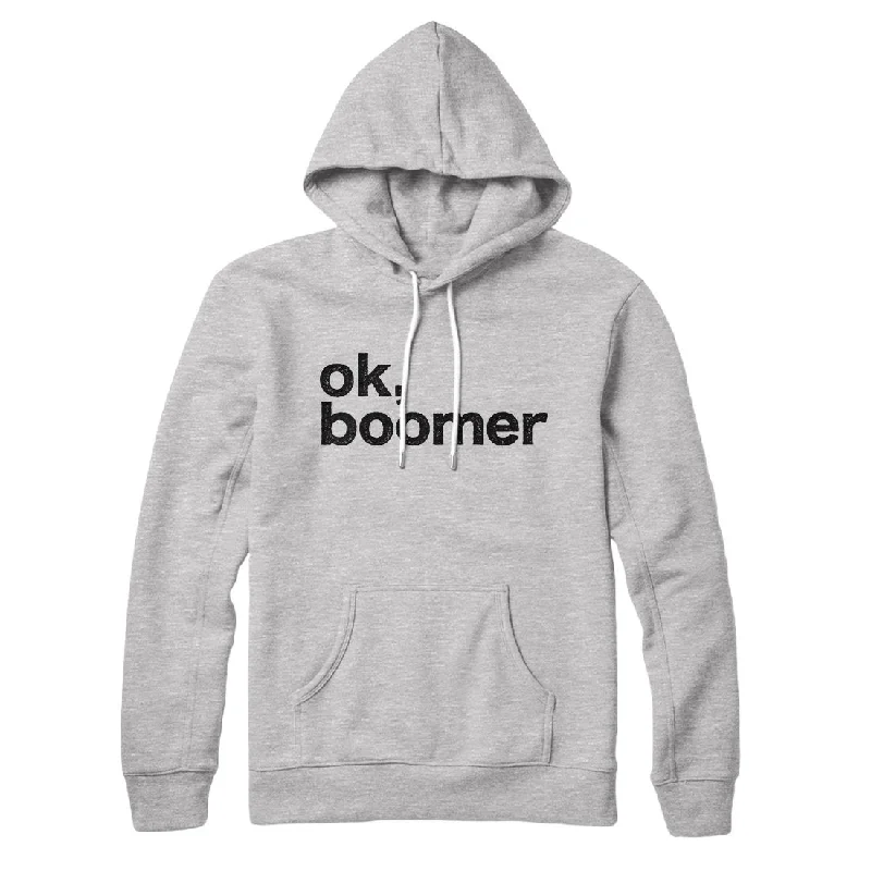 men clothing beach shorts-OK, Boomer Hoodie