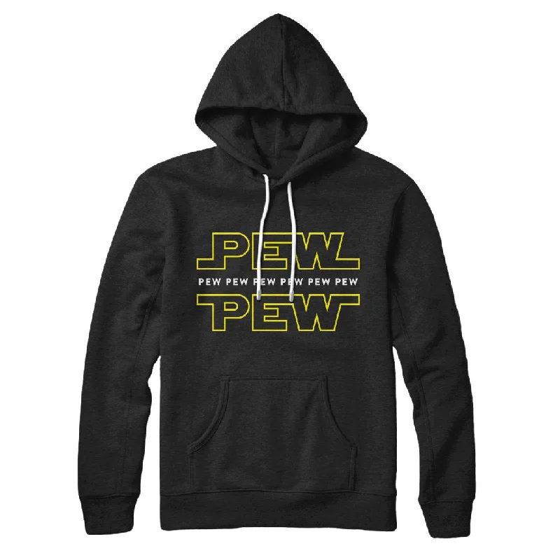 men clothing casual trousers-Pew Pew Hoodie