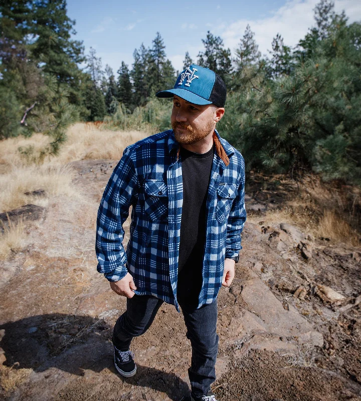 men clothing camo jacket-Polar Fleece Flannel