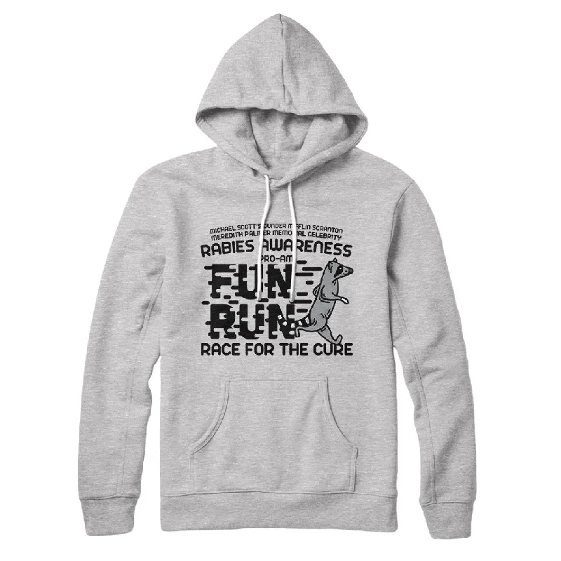 men clothing short pants-Rabies Awareness Fun Run Hoodie