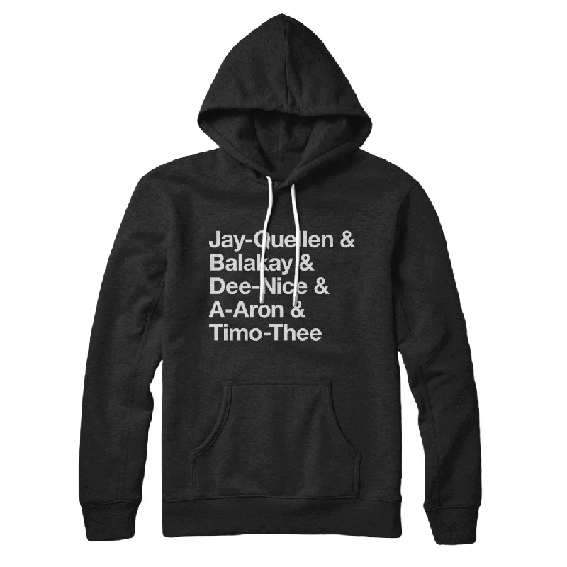 men clothing formal dress shirt-Substitute Teacher Names Hoodie