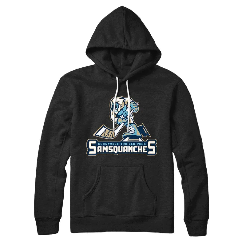 men clothing fleece jacket-Sunnyvale Samsquanches Hoodie