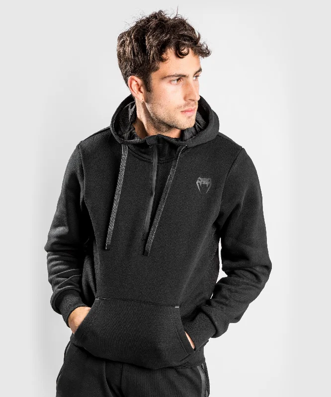 men clothing athletic shorts-Venum Contender Evo Hoodie - Black