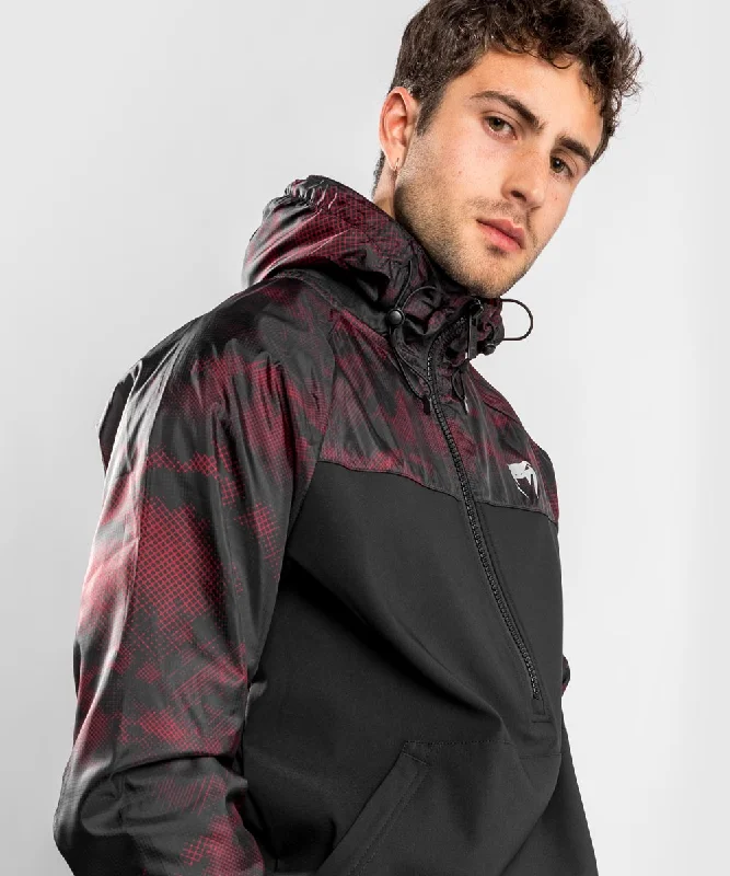 men clothing athletic jacket-Venum Laser XT Hoodie - Black/Red