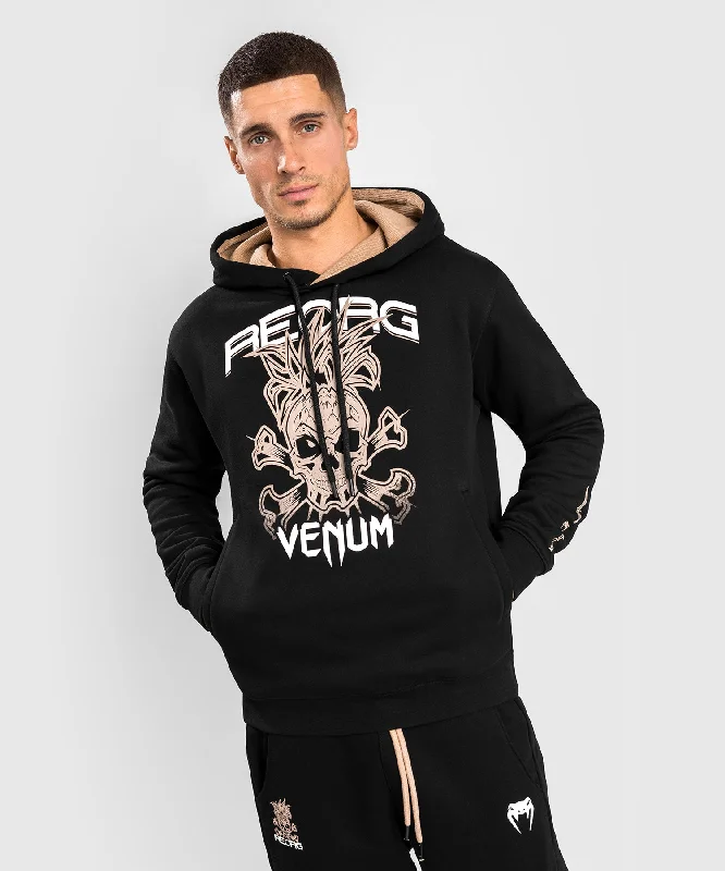 men clothing fleece hoodie-Venum Reorg Hoody - Black