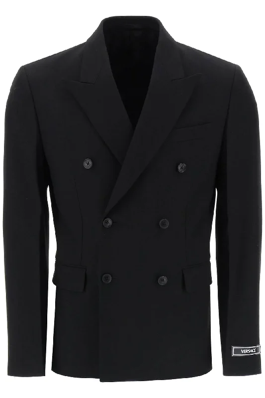 men clothing formal wear-Versace Men's Tailoring Jacket In Wool