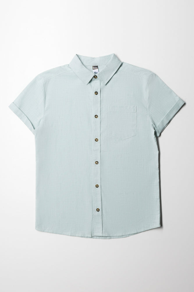 men clothing summer shirt-Linen Shirts Gray