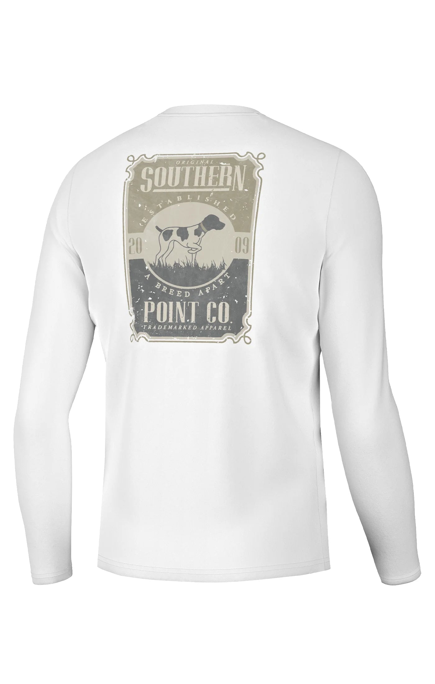 men clothing plaid shirt-Southern Point Southern Outdoors Long Sleeve Tee