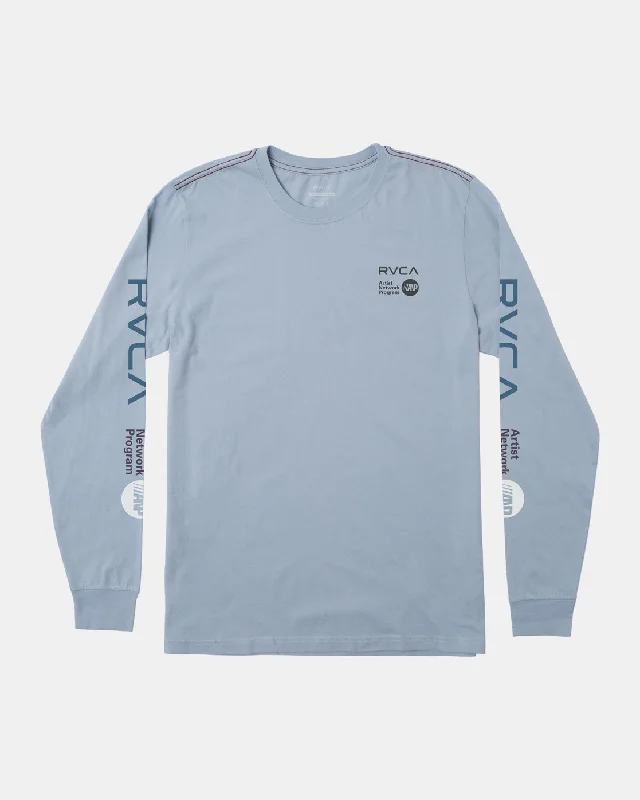 men clothing dress shirt-ANP Long Sleeve Tee - Powder Blue