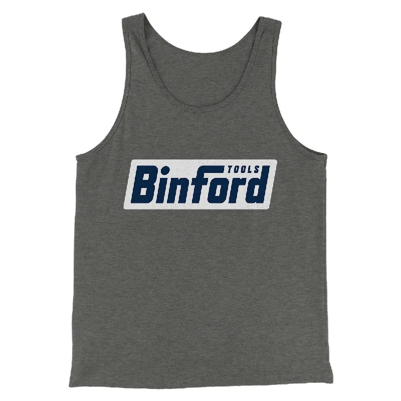 men clothing athletic joggers-Binford Tools Men/Unisex Tank Top