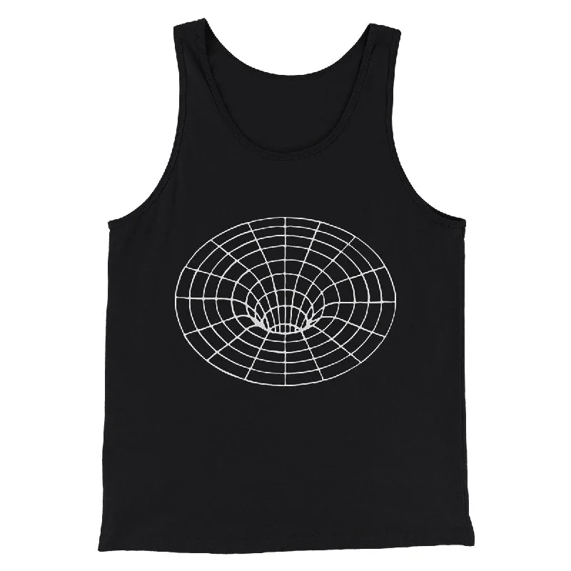 men clothing short jacket-Black Hole Men/Unisex Tank Top