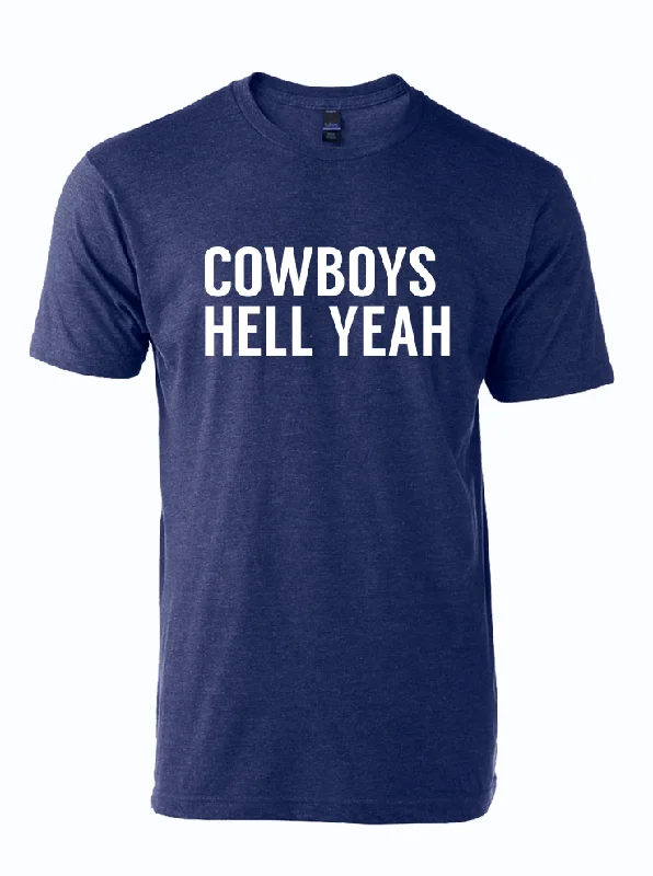 men clothing light sweater-Cowboys Hell Yeah