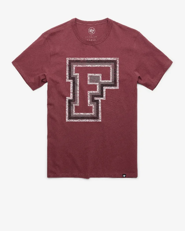 men clothing summer shorts-FORDHAM RAMS PREMIER '47 FRANKLIN TEE