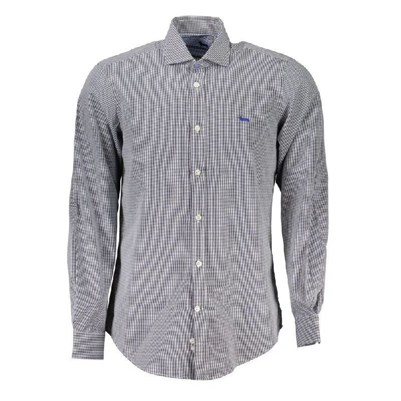 men clothing linen shirt-Harmont & Blaine  Cotton Men's Shirt