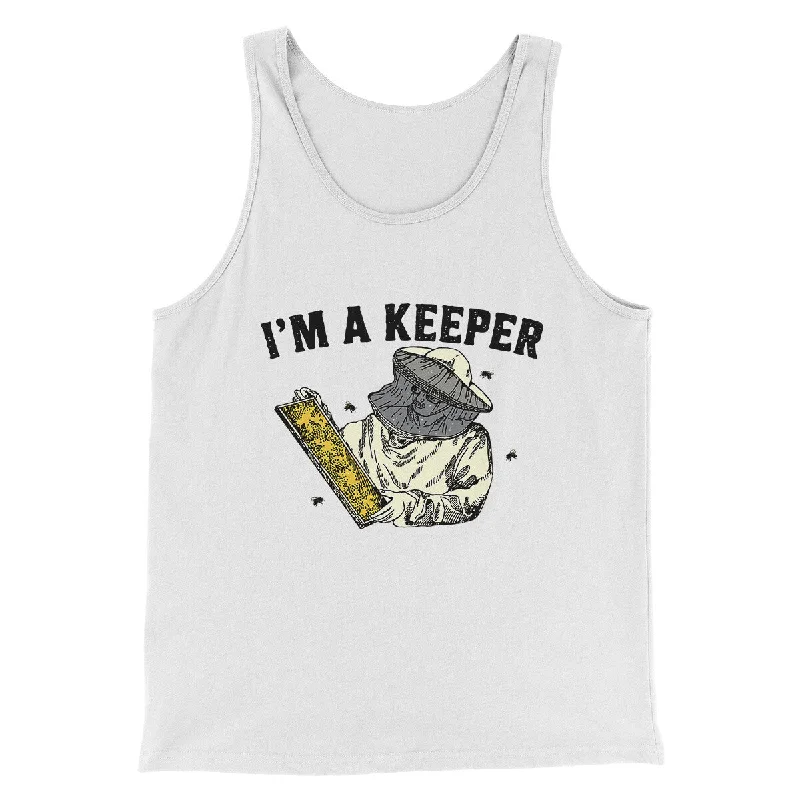 men clothing casual vest-I'm A Keeper Men/Unisex Tank Top