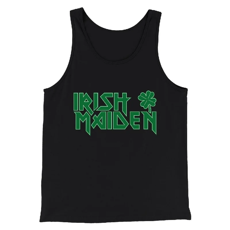 men clothing camo jacket-Irish Maiden Men/Unisex Tank Top