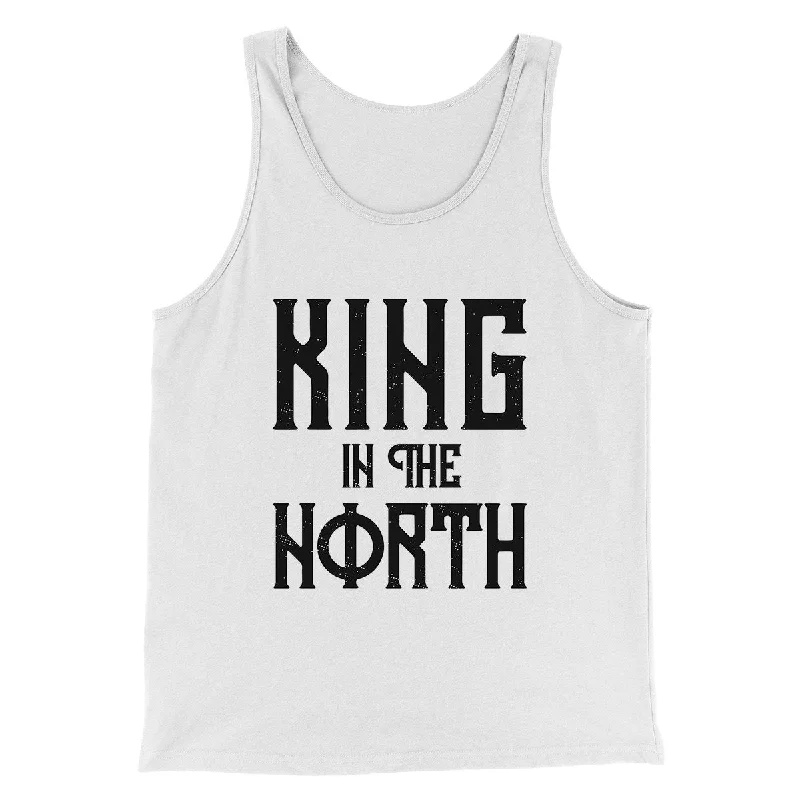 men clothing athletic jacket-King in the North Men/Unisex Tank Top