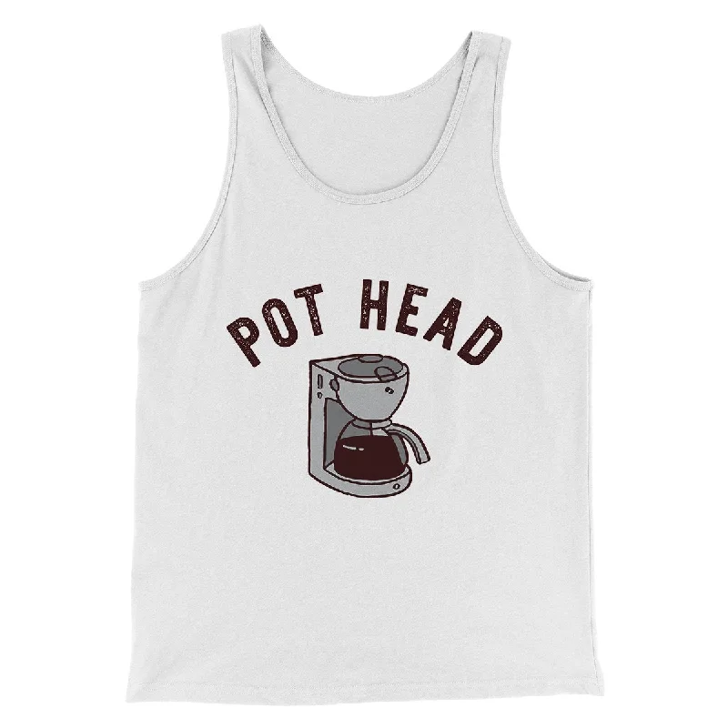 men clothing winter sweater-Pot Head Men/Unisex Tank Top