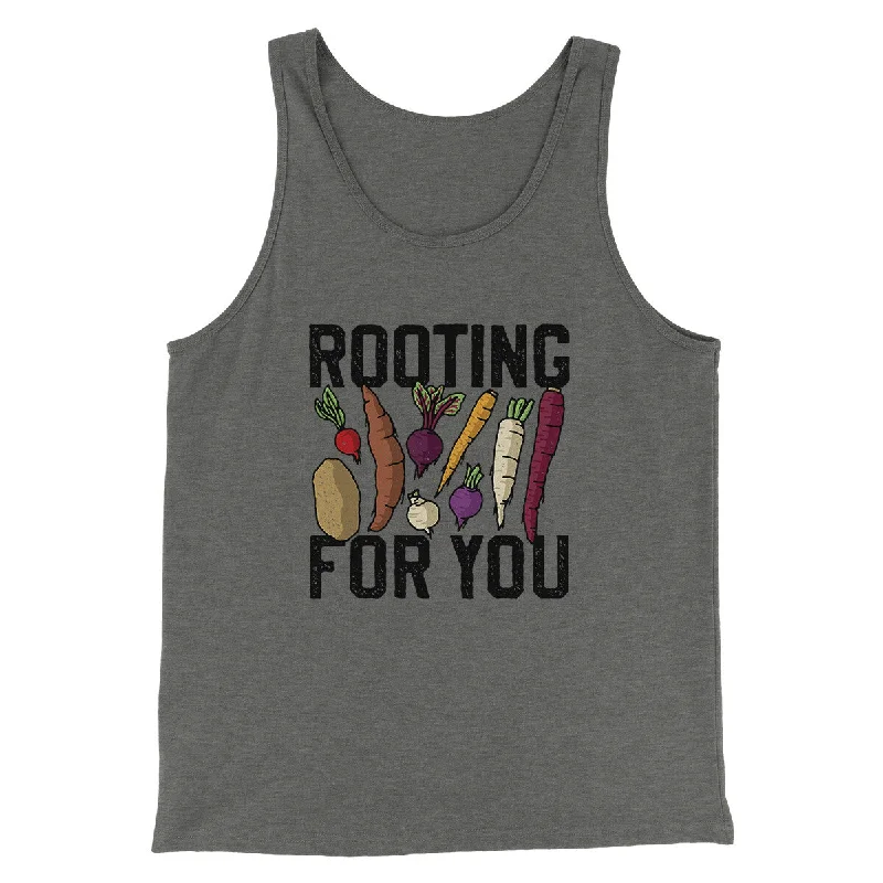 men clothing stylish outerwear-Rooting For You Men/Unisex Tank Top