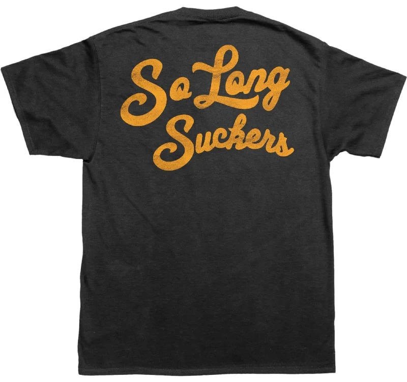 men clothing sports jacket-The SO LONG SUCKERS Classic Fit Tee - BLACK