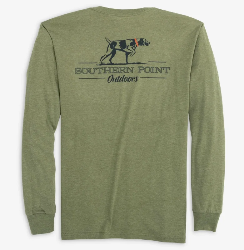 men clothing stylish outerwear-SPC Outdoors Long Sleeve Tee by Southern Point Co.