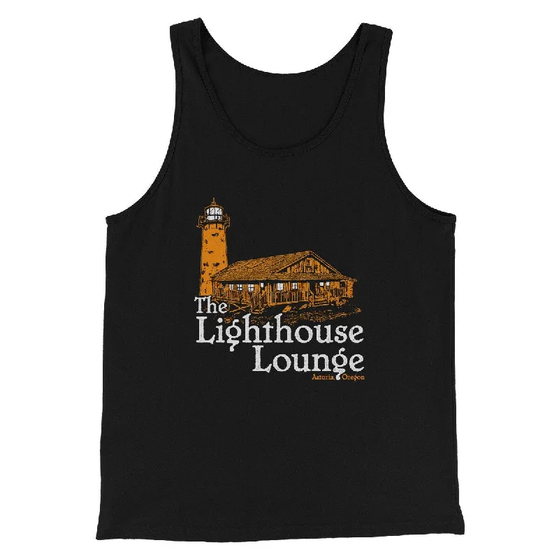 men clothing graphic t-shirt-The Lighthouse Lounge Funny Movie Men/Unisex Tank Top