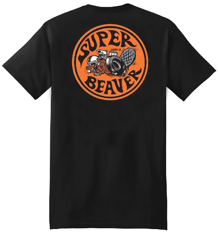 men clothing polo shirt-The SUPER BEAVER Classic Fit Tee