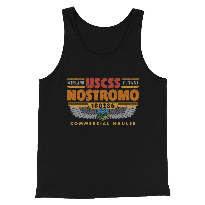 men clothing athletic jacket-Uscss Nostromo Men/Unisex Tank Top