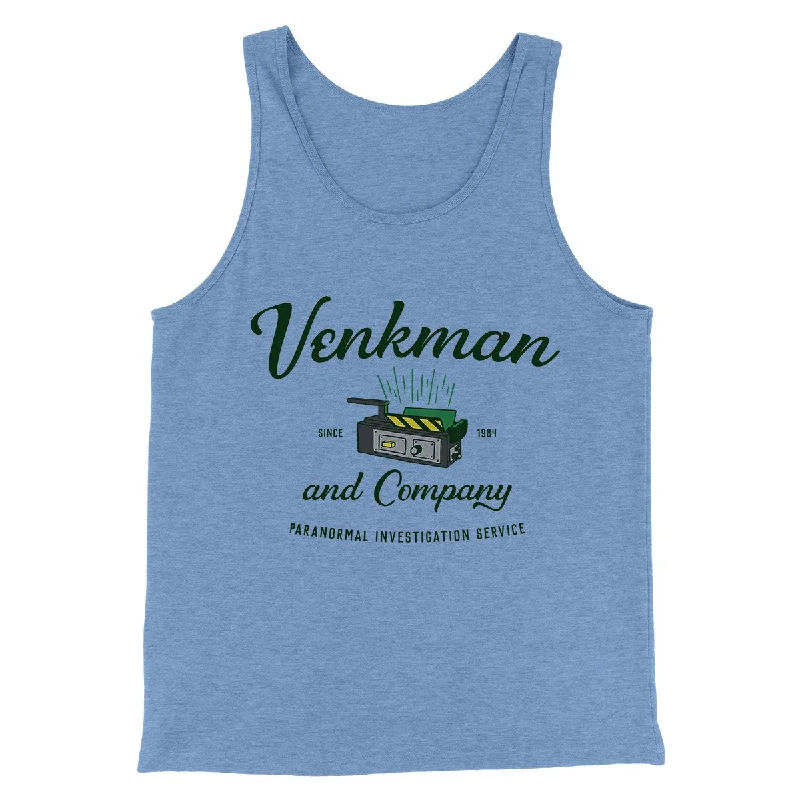 men clothing cargo shorts-Venkman and Company Funny Movie Men/Unisex Tank Top