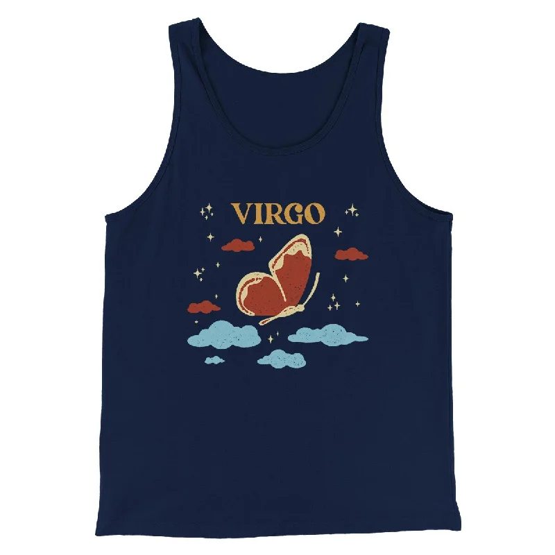 men clothing pullover sweater-Virgo Men/Unisex Tank