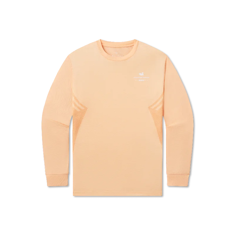 men clothing crew neck t-shirt-FieldTec™ Performance Tee -  Gulf Stream