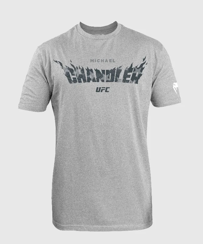 men clothing leather belt-UFC Unrivaled by Venum Michael Chandler Men’s T-Shirt - Heather Grey