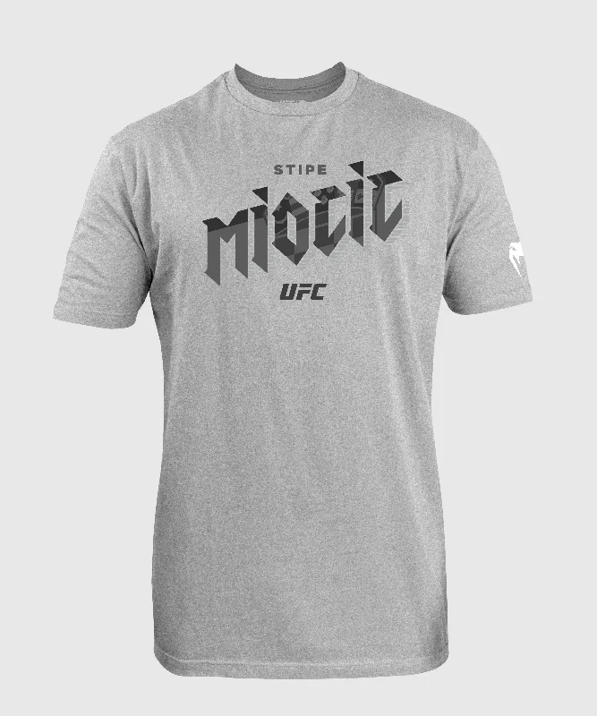 men clothing beach shorts-UFC Unrivaled by Venum Stipe Miocic Men’s T-Shirt - Heather Grey