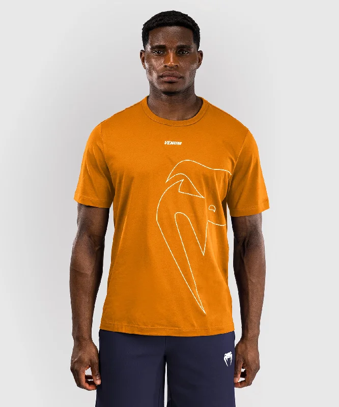 men clothing athletic joggers-Venum Giant Connect T-Shirt - Tangerine