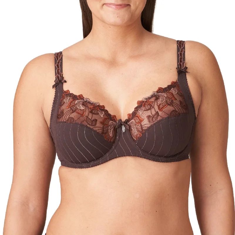 Prima Donna Deauville Full Cup Wire Bra - Ristretto Brown