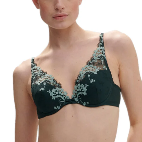 Simone Pérèle Wish Push Up Triangle Bra - Kolsaï Green Fashion Color