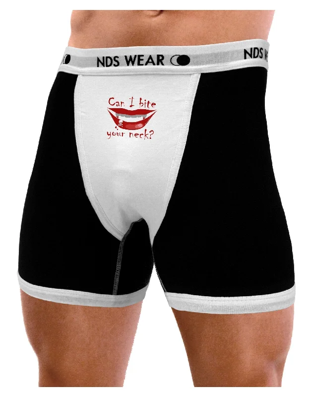 Bite your neck Mens Boxer Brief Underwear