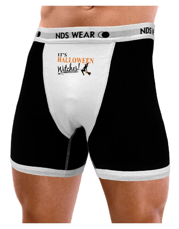 It's Halloween Witches Mens Boxer Brief Underwear